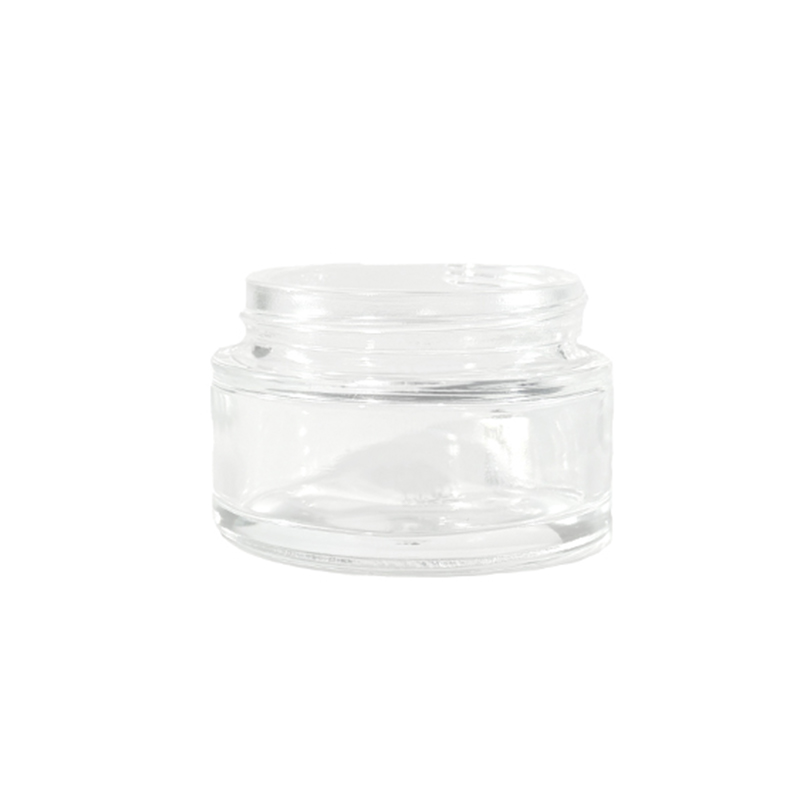 50ml Transparent Cream Jar, Premium Cosmetic Packaging Bottle