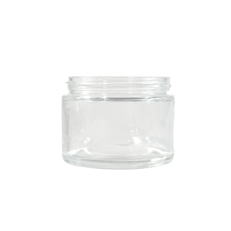 50ml Transparent Cream Jar, Premium Cosmetic Packaging Bottle