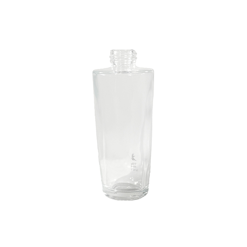 J2514 Transparent Inverted Pear-Shaped Lotion Bottle 46ml with Simple Modern Design