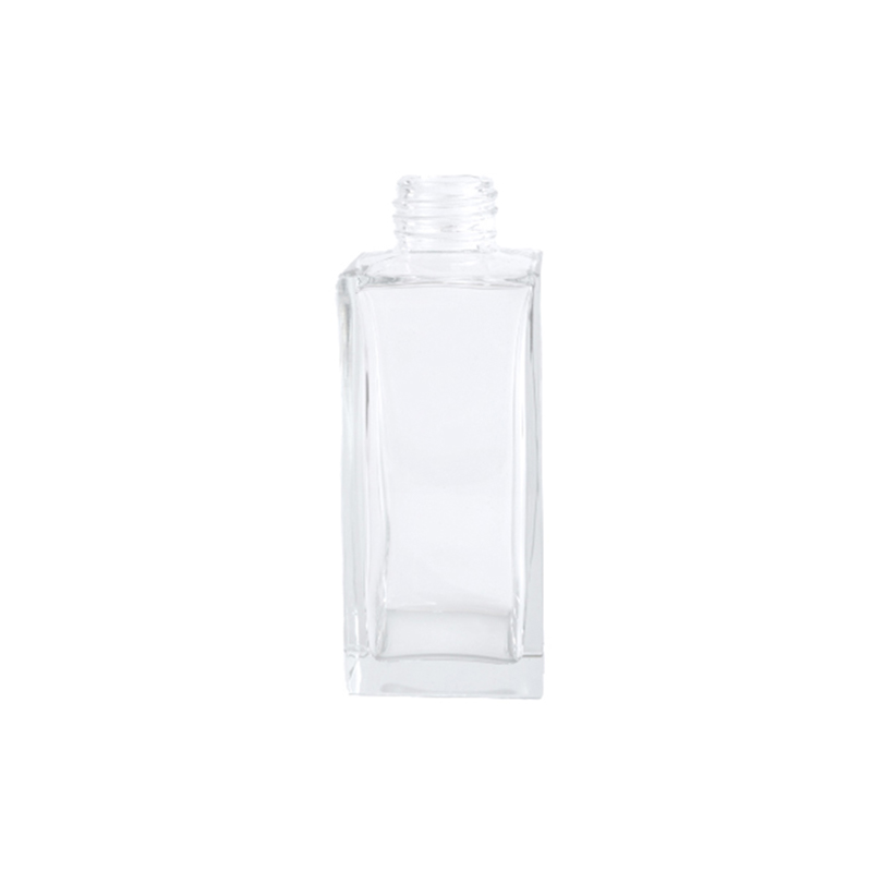 Transparent Long Cylindrical Screw Cap Lotion Bottle 108ml Lightweight