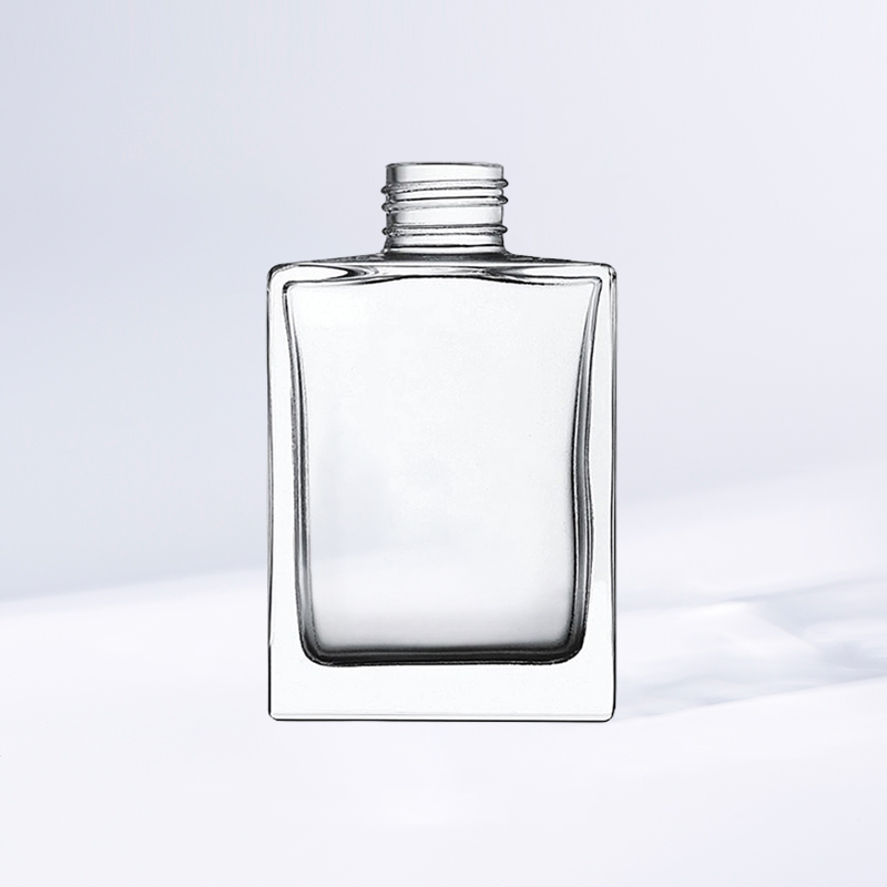 J2456 Premium Transparent Aroma Diffuser Bottle 105ml Rectangular Large Capacity